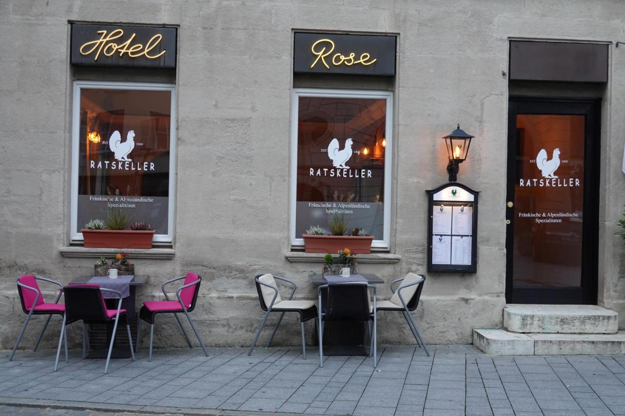 Hotel Rose Weißenburg in Bayern Exterior foto